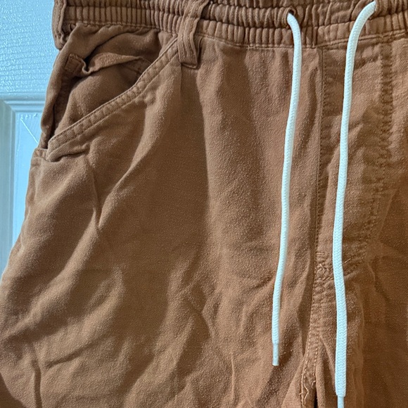 BDG Rust Brown Embroidered Drawstring Pants - Picture 6 of 14